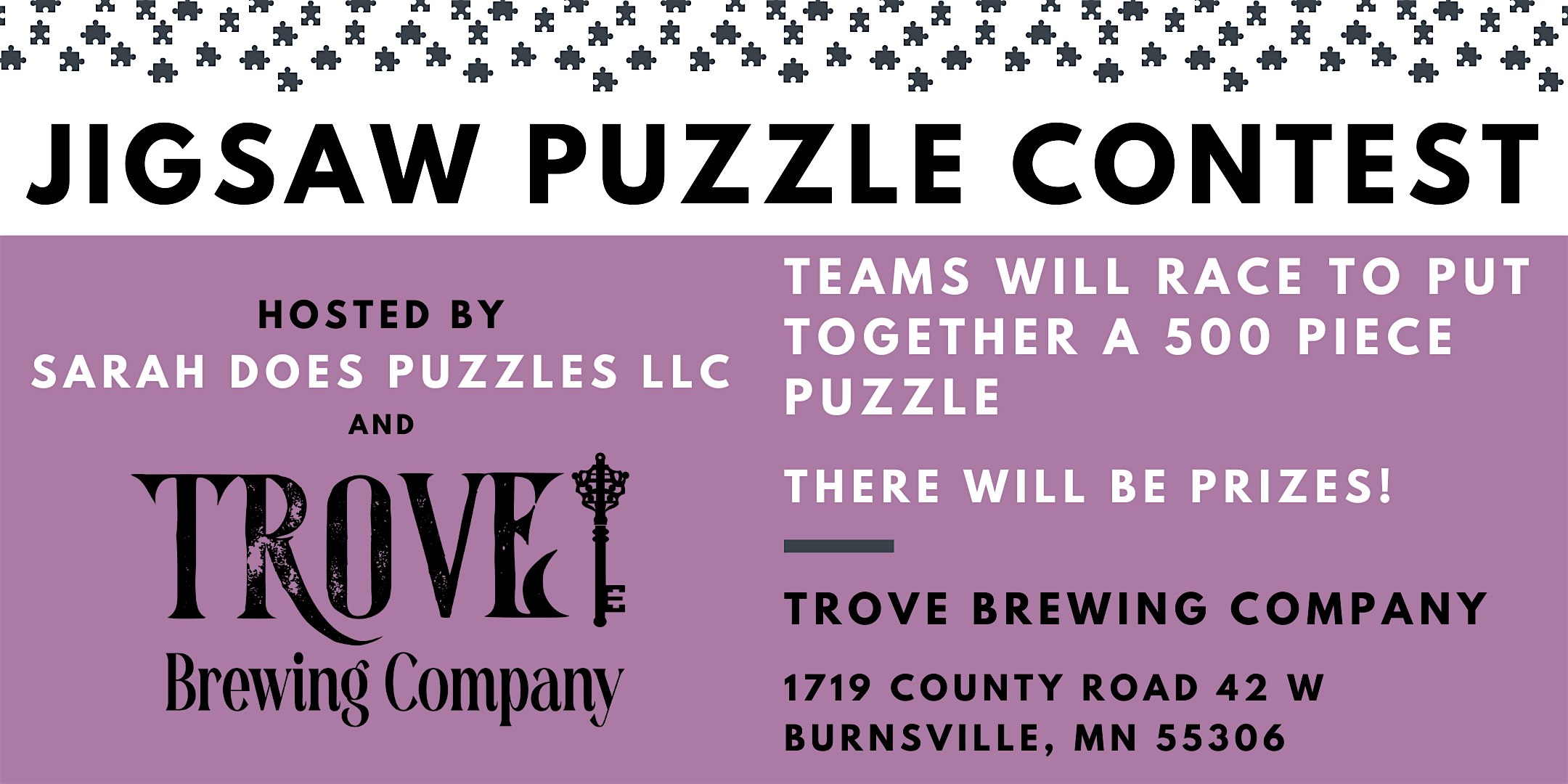 Team Jigsaw Puzzle Contest at Trove Brewing - October 2026