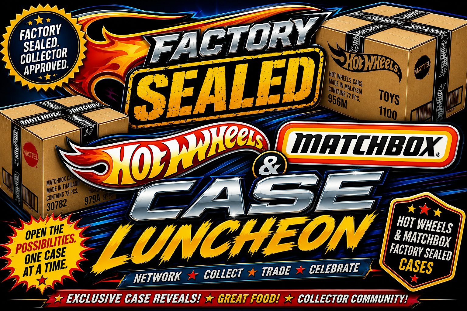 Factory Sealed Case Luncheon with Exclusive