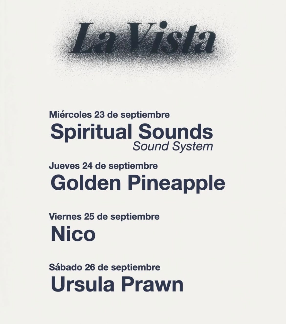 La Vista 23-26