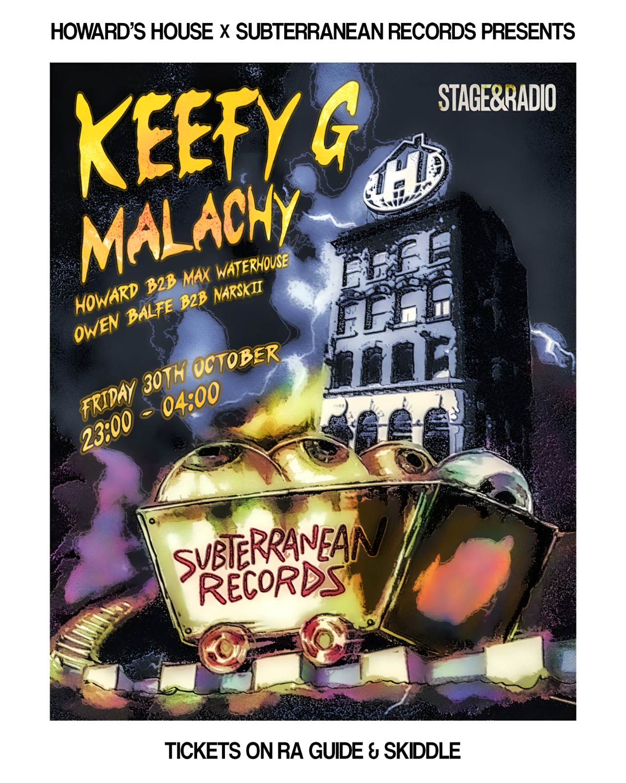Howard's House x Subterranean Records: Halloween