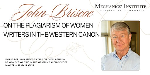 Daytime Series Presents: John Briscoe On the Plagiarism of Women Writers
