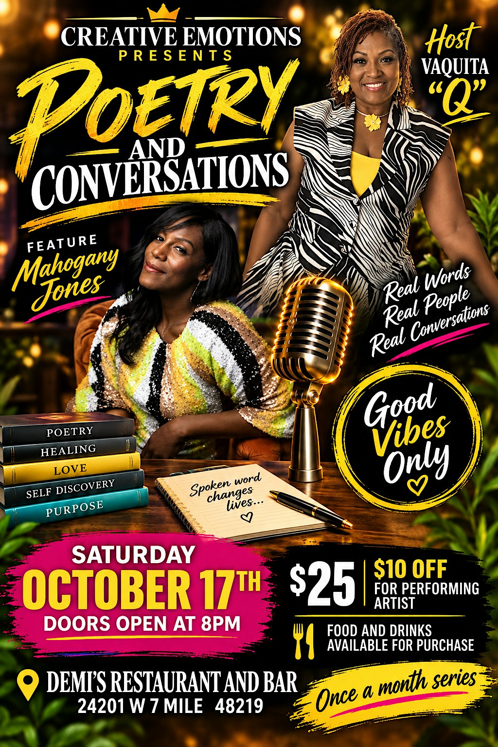 Poetry and Conversations