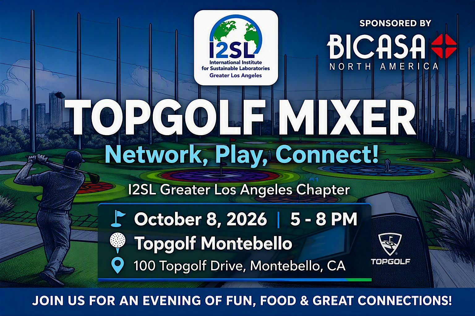 I2SL Great Los Angeles Topgolf Mixer