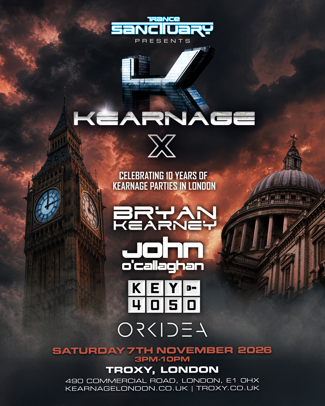 Trance Sanctuary presents Kearnage X