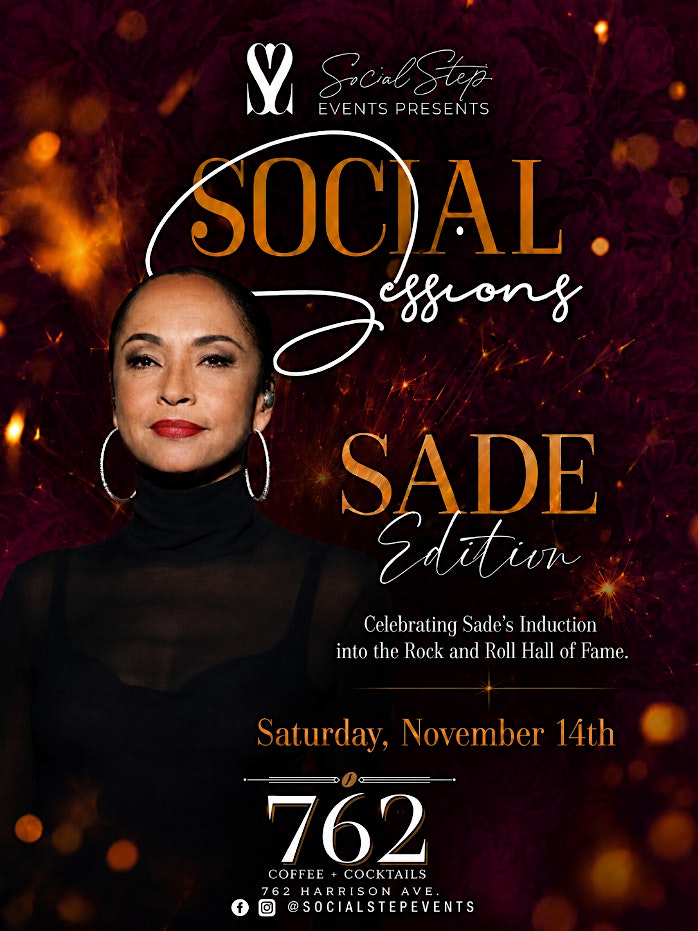 SocialStep Social Sessions: SADE Edition