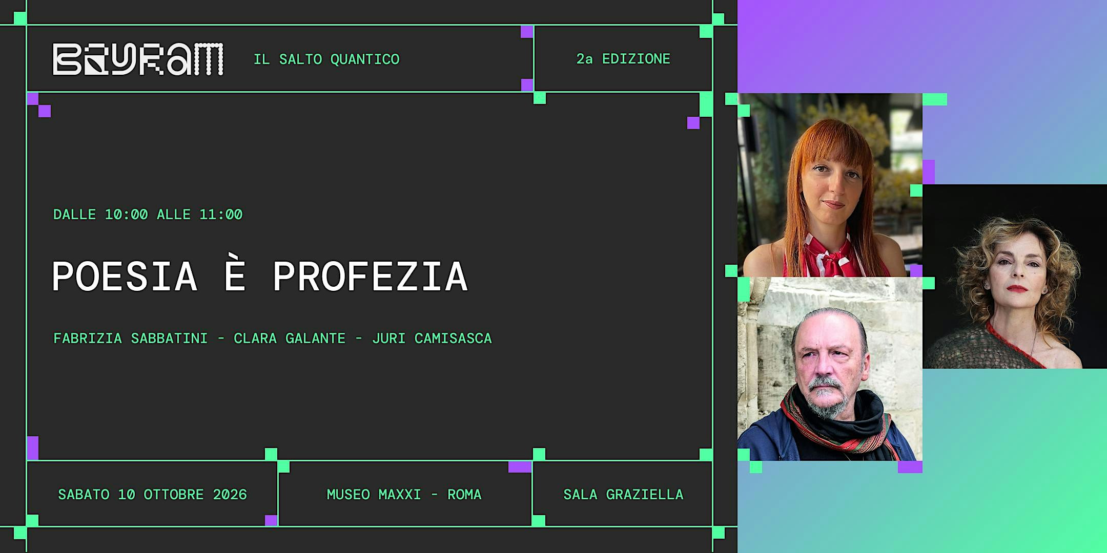 Poesie, codici e profezie