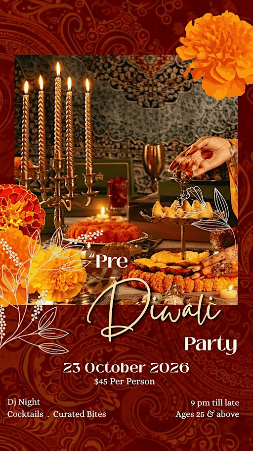 PRE-DIWALI SOIRÉE | A Night of Lights, Music & Celebration