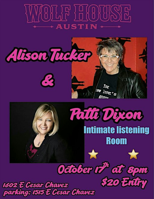 Alison Tucker and Patti Dixon at Wolf House