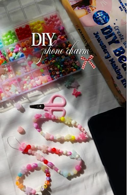 Phone charm making + Coffee