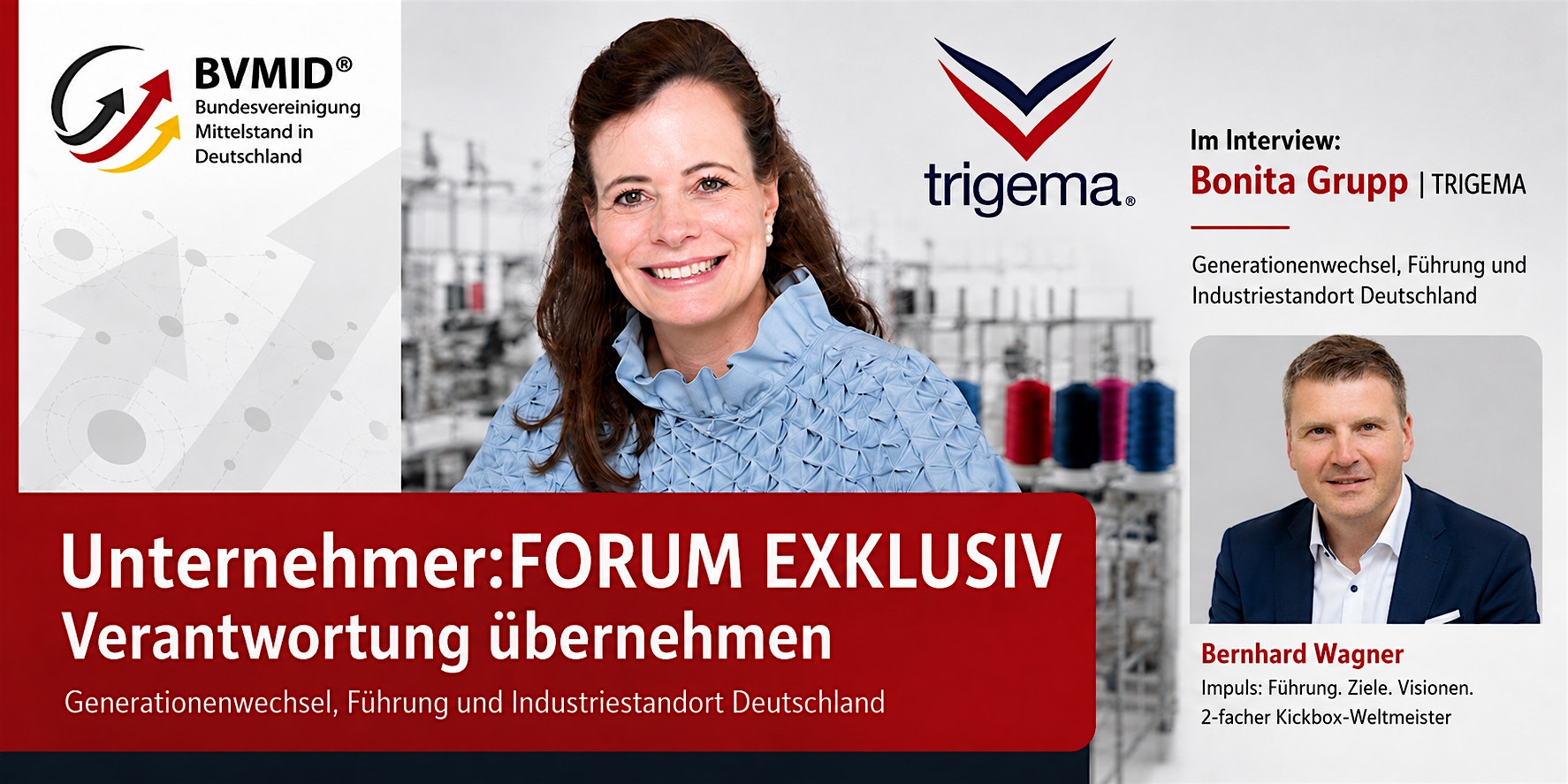 BVMID Unternehmer:FORUM EXKLUSIV München | Bonita Grupp im Interview