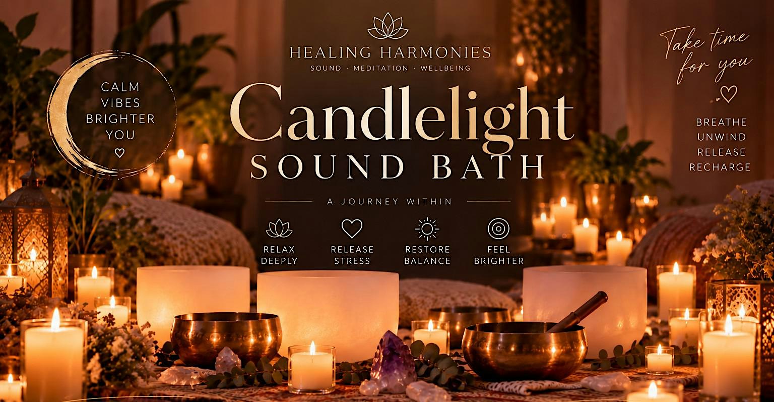Candlelight Sound Bath: Release & Restore