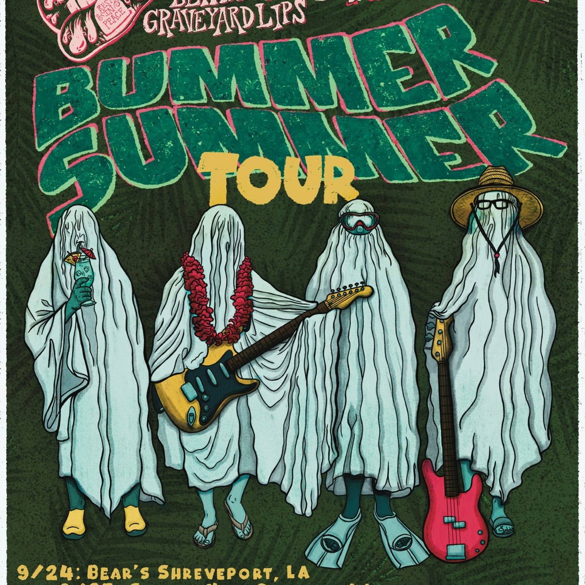 Troy Bennett's Graveyard Lips and Adam Faucett plus Them Ol' Ghosts