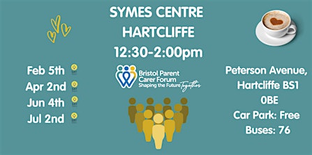 SEND and You Drop in with Bristol Parent Carers - Symes Centre