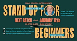 Stand-up for Beginners with Dan Burt - 6 week  course starting January 12th