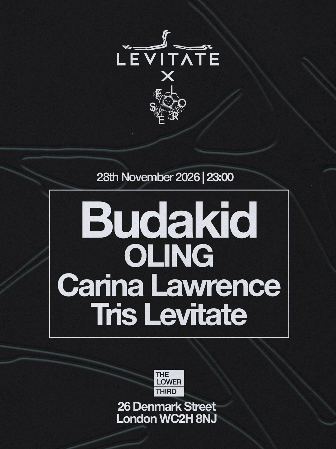 Levitate x Flores: Budakid, OLING, Carina Lawrence & Tris Levitate