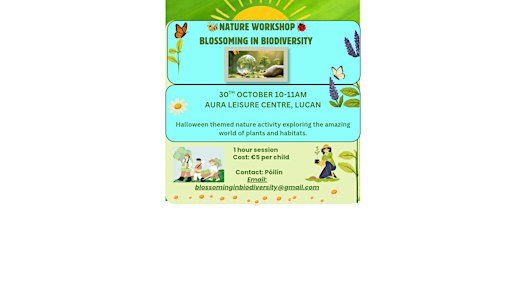 Halloween Nature Activity Workshop