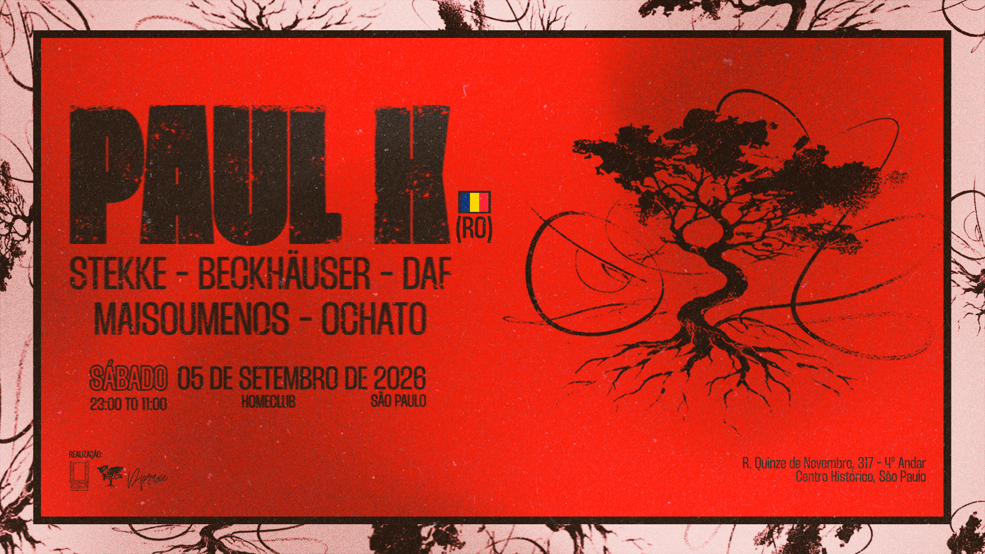 Dpraxe x Fratii.ro presents: Paul K (RO) — First Time in Brazil