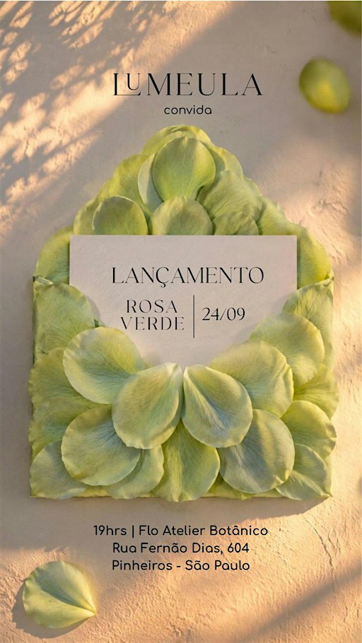Lançamento Rosa Verde by LuMeula