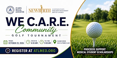 2026 We C.A.R.E. Community Golf Tournament | Atlanta Charity Golf Outing