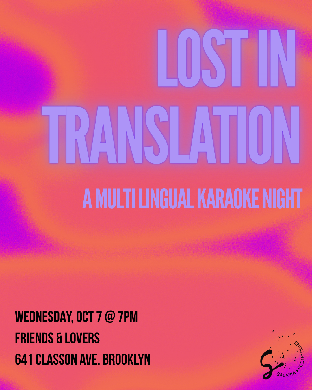 LOST IN TRANSLATION KARAOKE