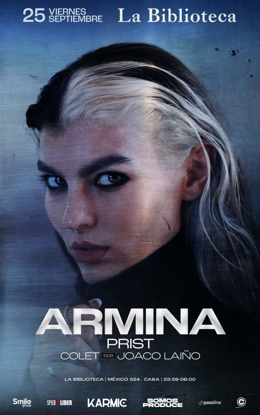 Armina x Karmic, La Biblioteca, San Telmo Buenos Aires