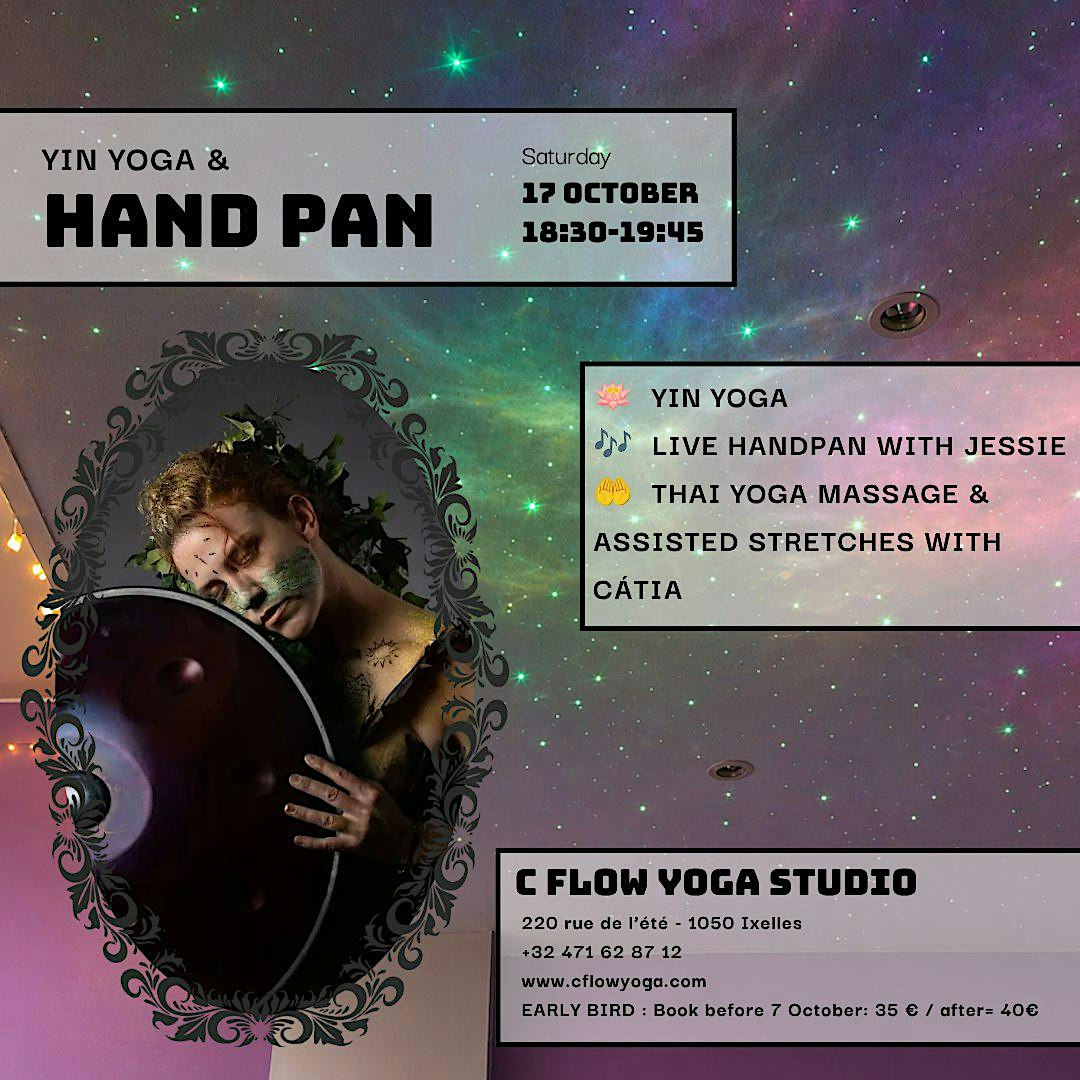 Yin Yoga - Live Handpan - Thai Yoga Massage & Assisted stretches