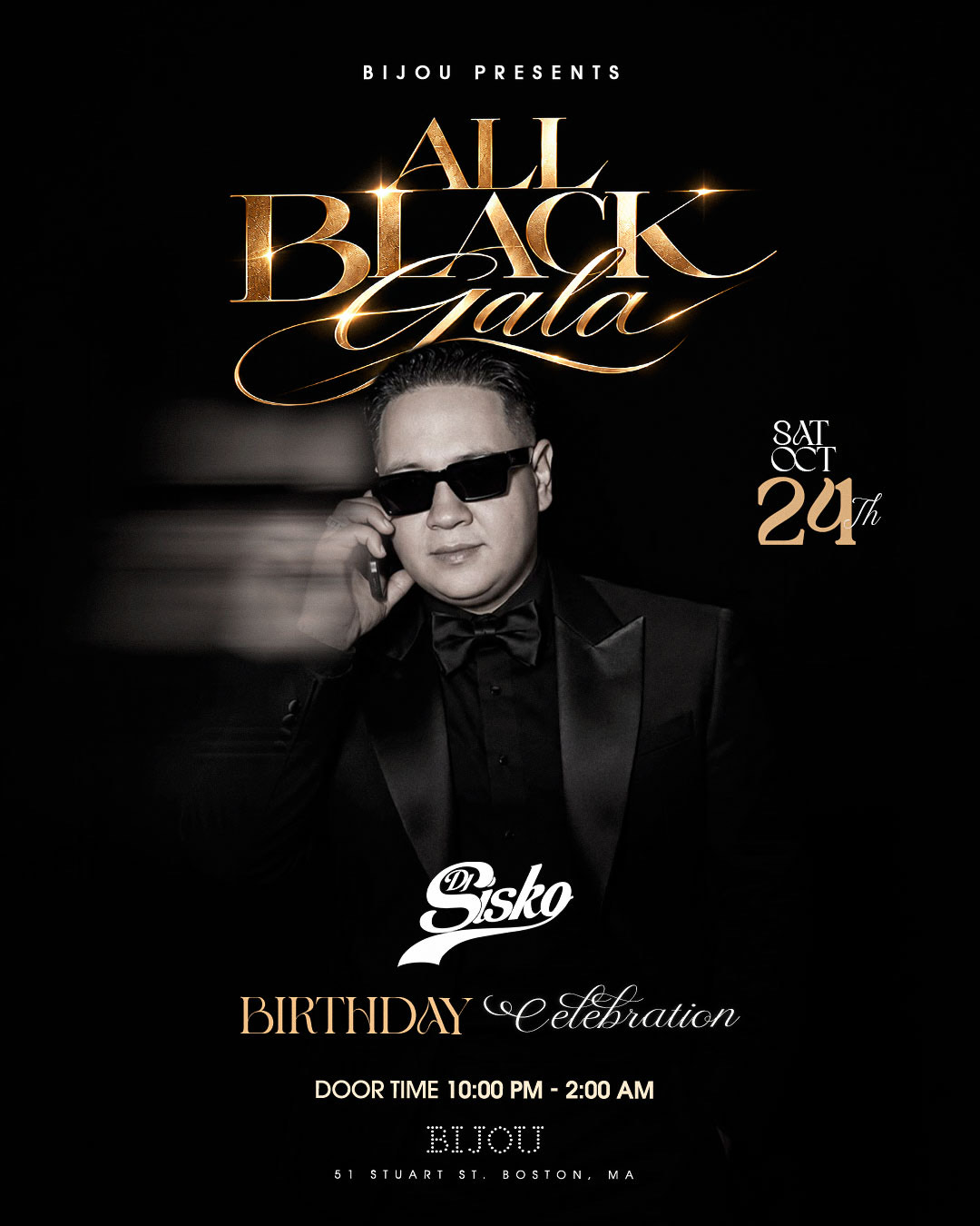 All Black Gala at Bijou