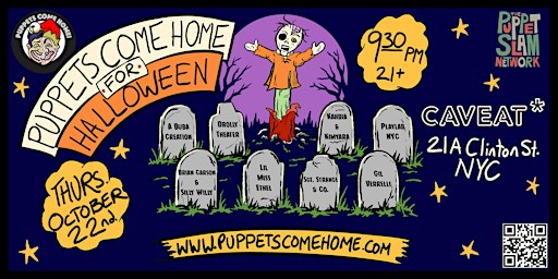 Puppets Come Home for Halloween!