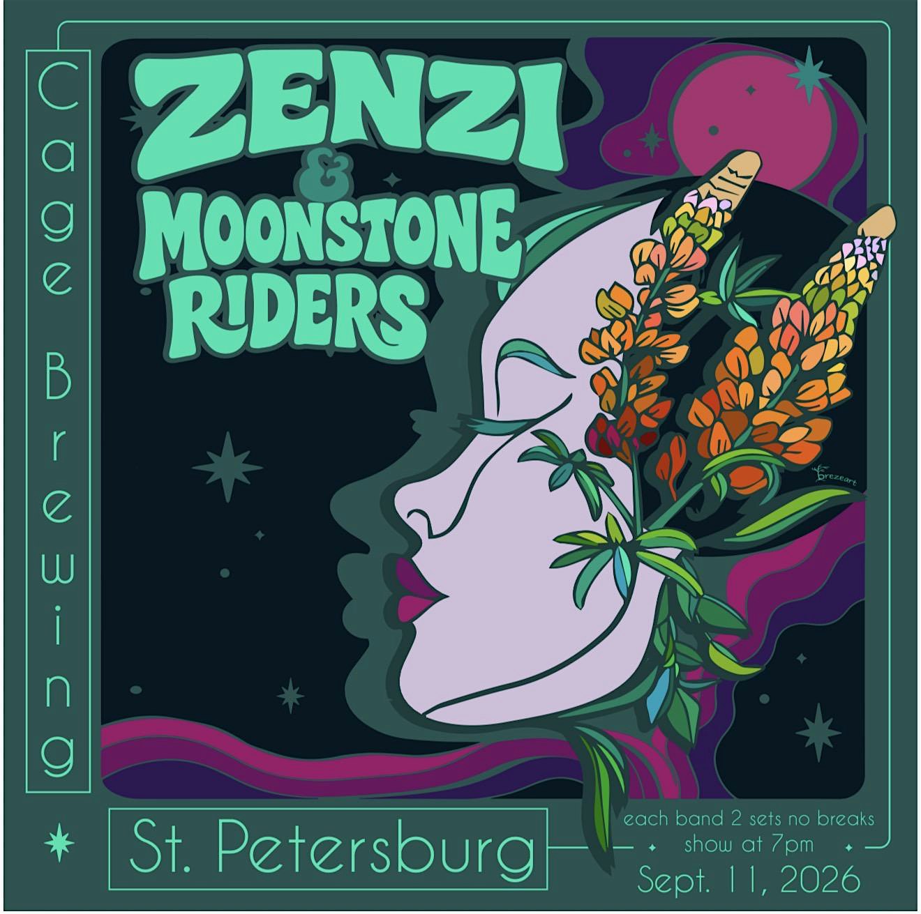 ZENZI & Moonstone Riders | Cage Brewing, St. Petersburg, FL