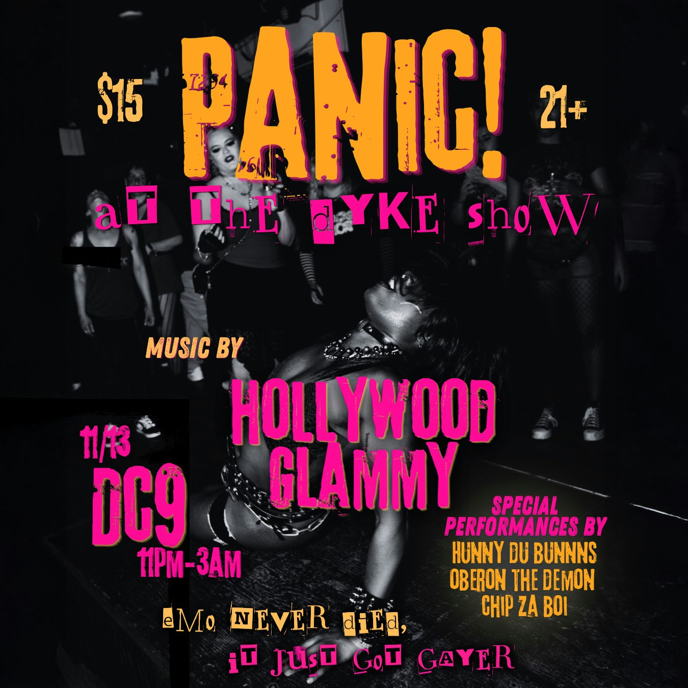 The Queers Upstairs PRESENTS: Panic! at the Dyke Show