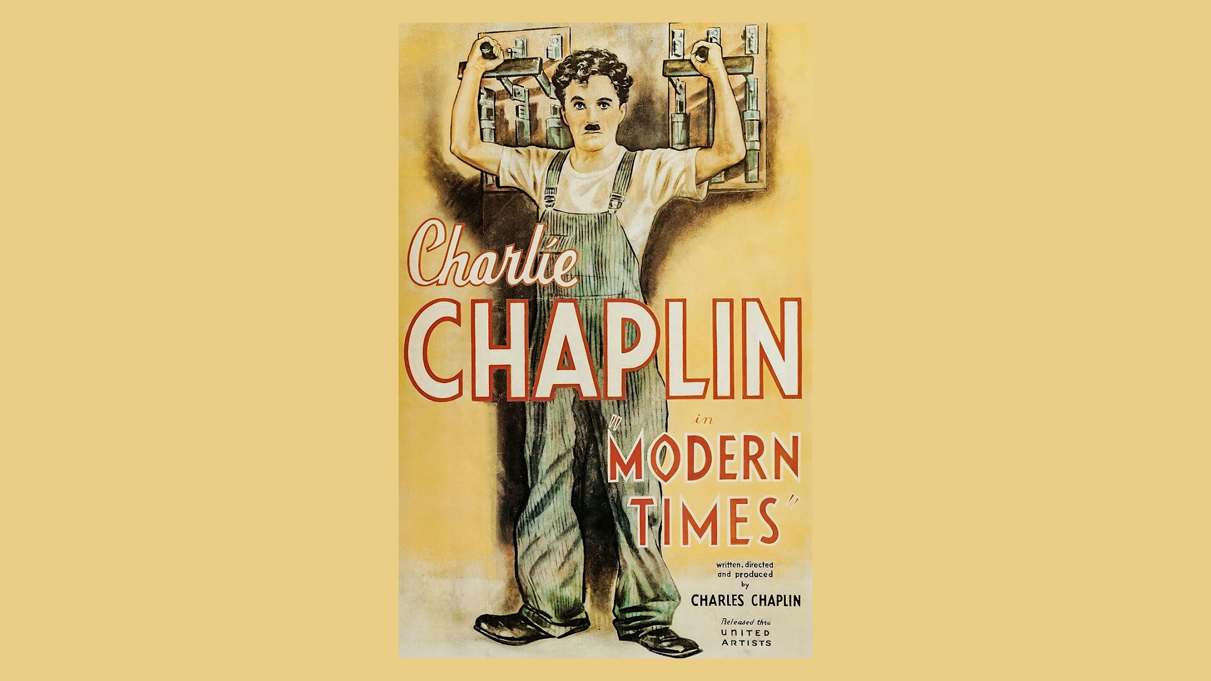 Charlie Chaplin’s “Modern Times” with LIVE Wurlitzer Soundtrack