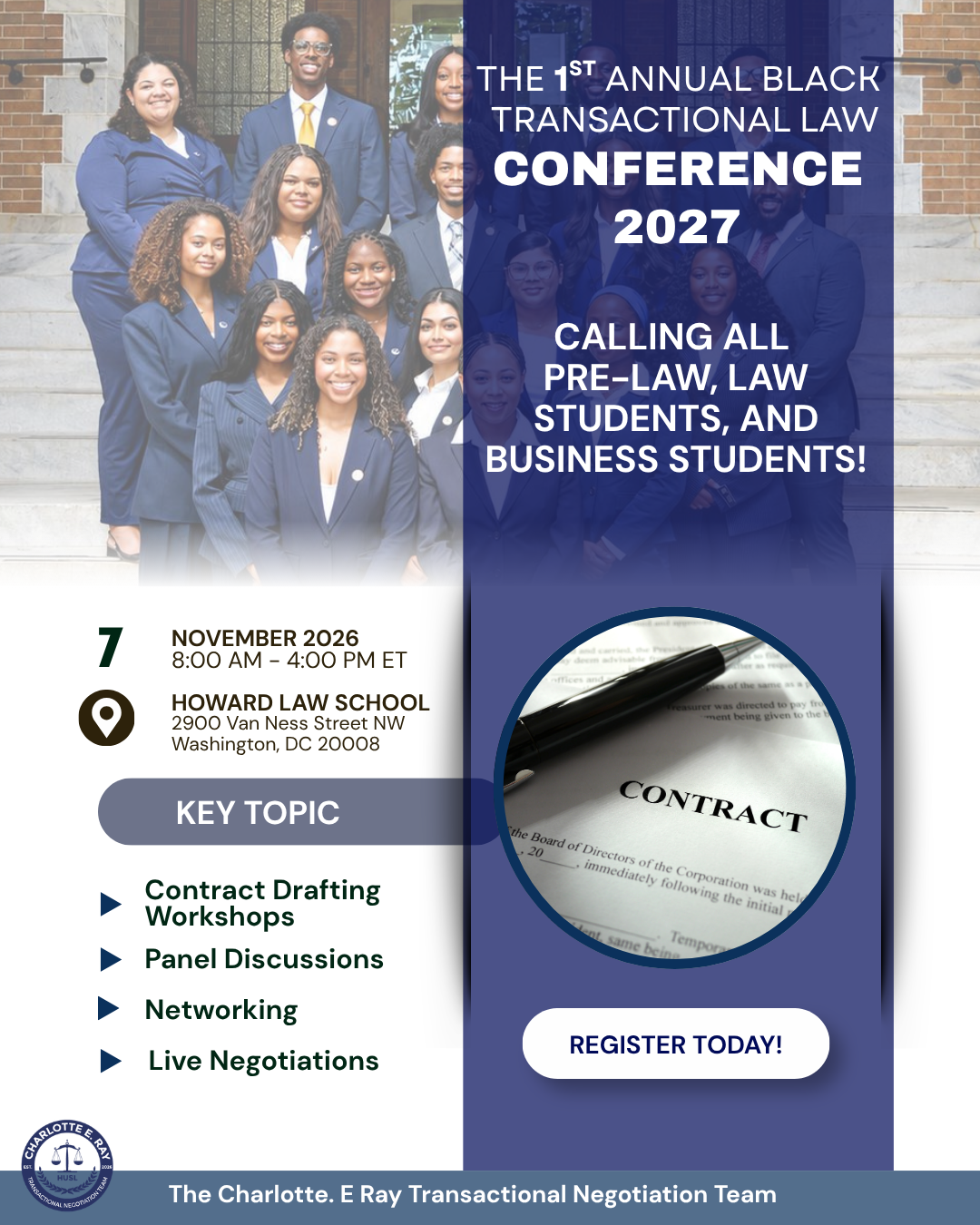 THE 1ST ANNUAL BLACK TRANSACTIONAL LAW CONFERENCE 2027
