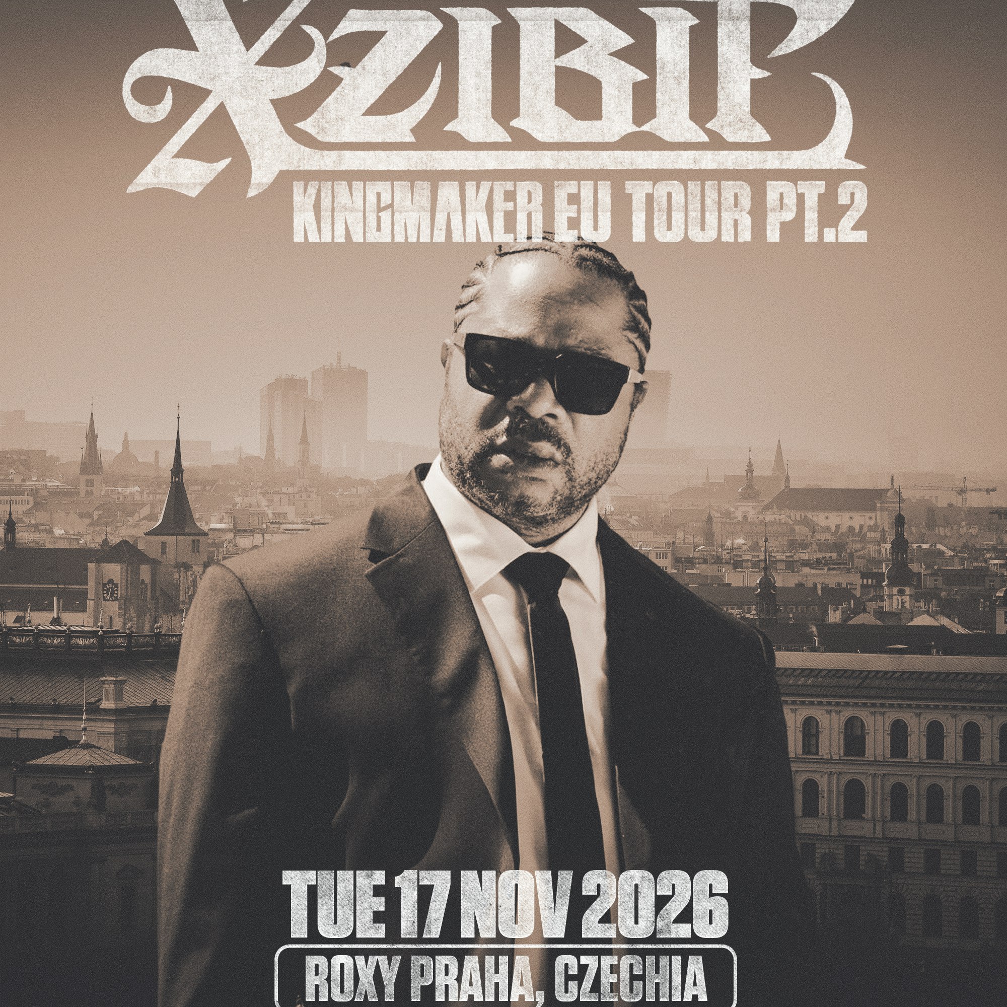 Xzibit live in Prague at Roxy, Kingmaker Tour 2026