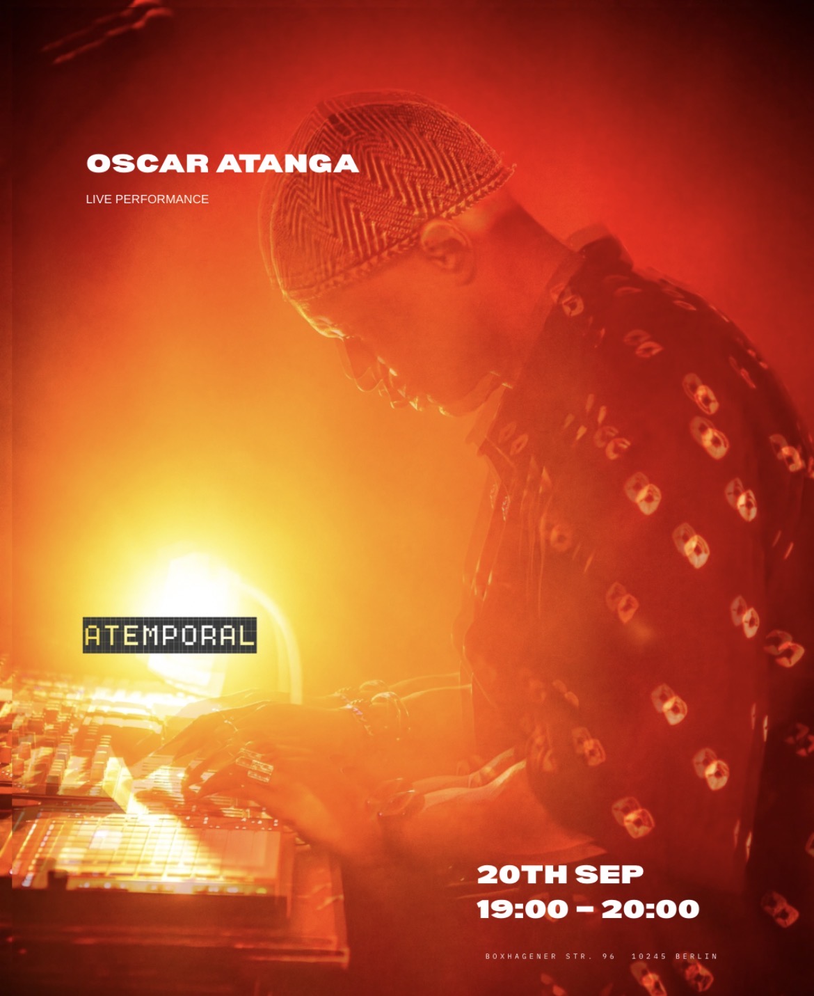 Oscar Atanga live performance