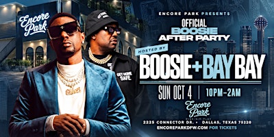 Official Boosie After Party — Hosted by Boosie + Bay Bay