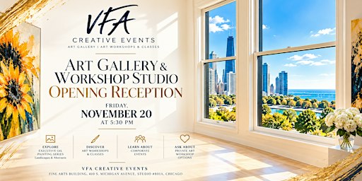 Art Gallery & Workshop Studio Opening Reception