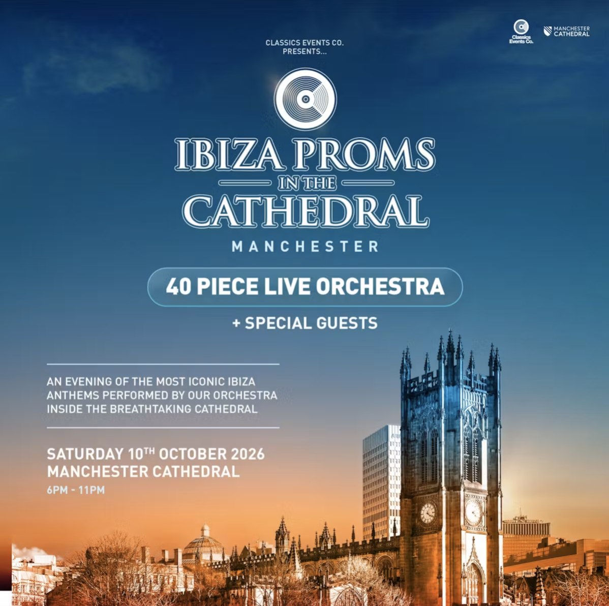 Ibiza Proms in Manchester Cathedral