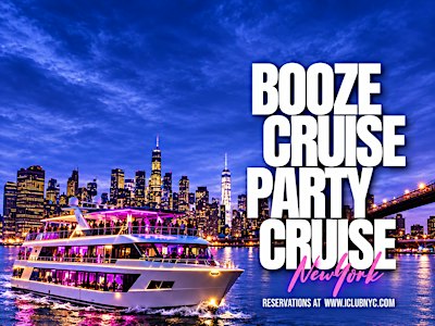 THE #1 NYC BOOZE CRUISE PARTY CRUISE | Yacht Experience
