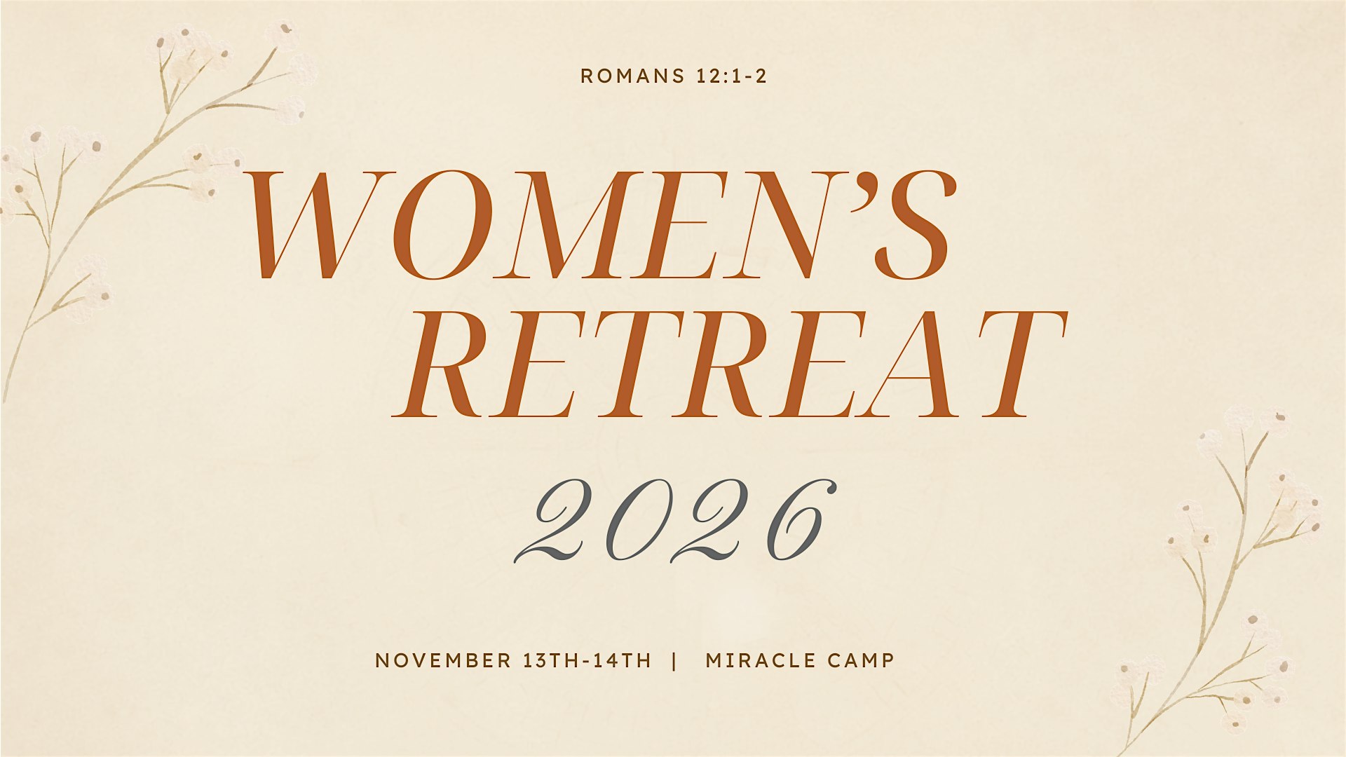Kingdom Collective Women's Retreat