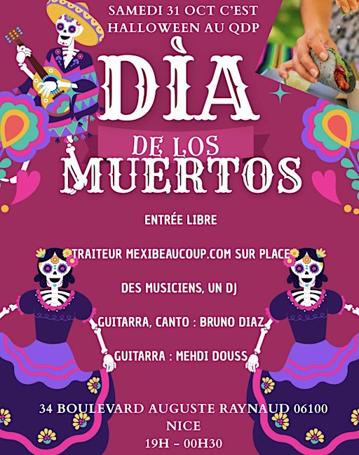 Día de los Muertos – Halloween au QDP