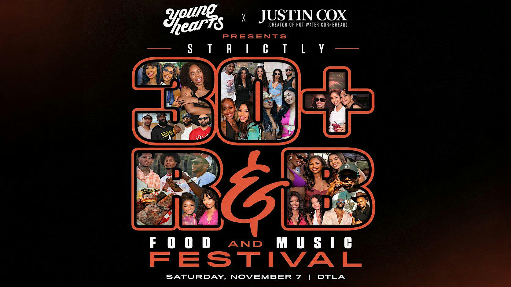 A Strictly 30+ R&B Music and Food Festival
