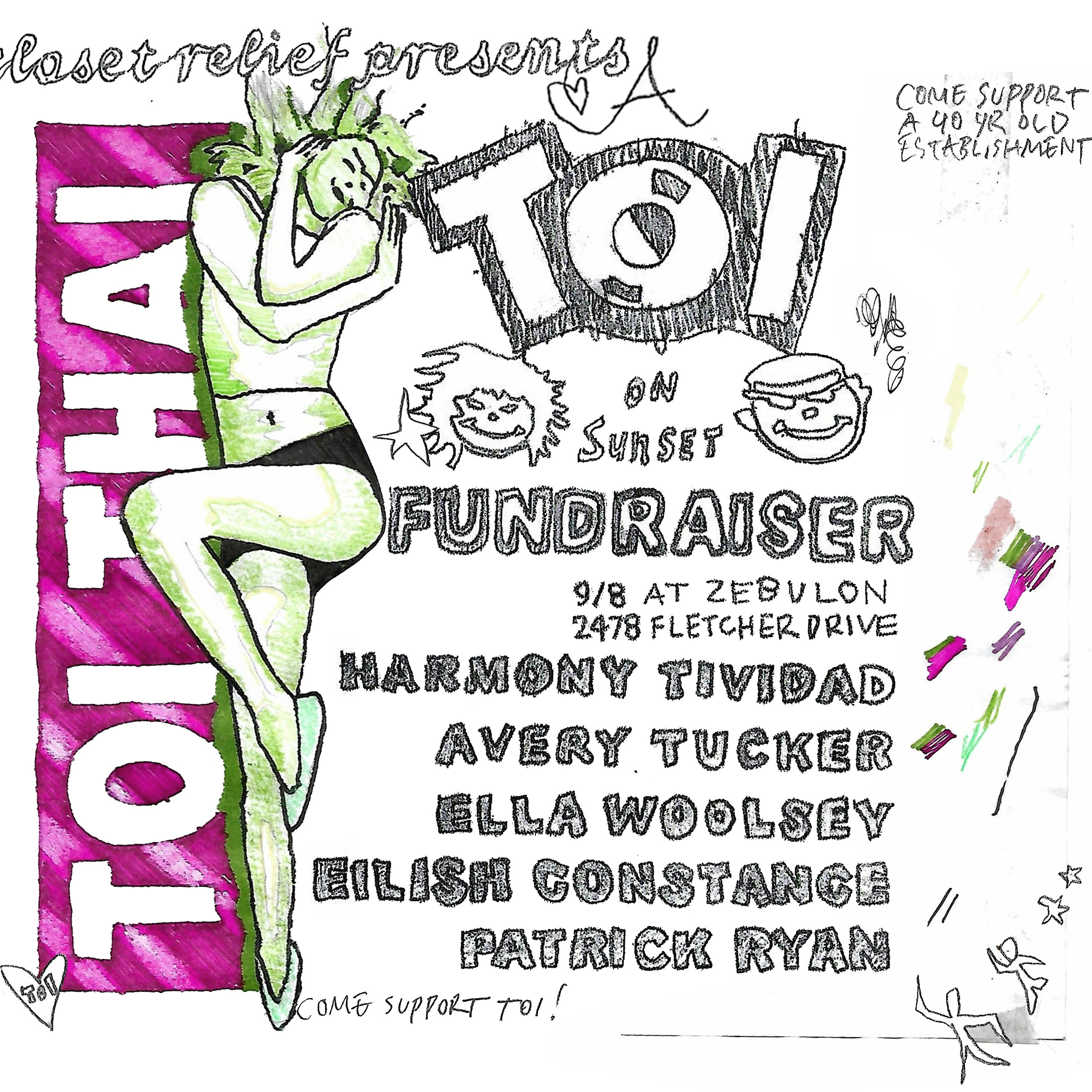 Toi on Sunset Fundraiser with Harmony Tividad
