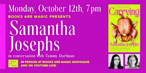 In-Store: Samantha Josephs: Carrying w/ Tommy Dorfman