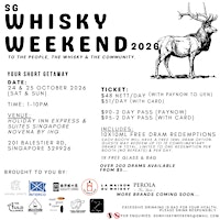 SG Whisky Weekend 2026/October
