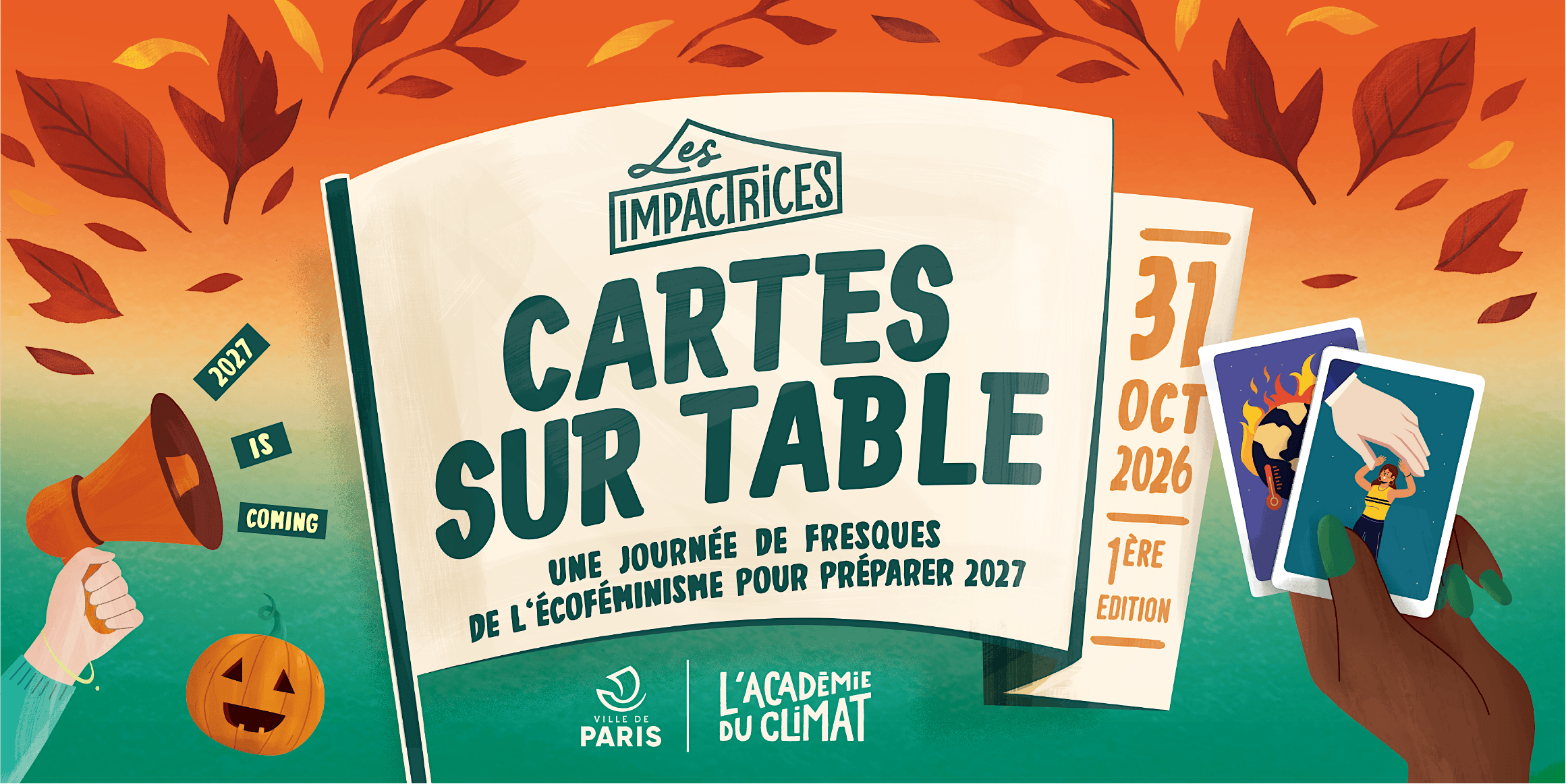 Cartes Sur Table - Une journée de fresques de l'Écoféminisme