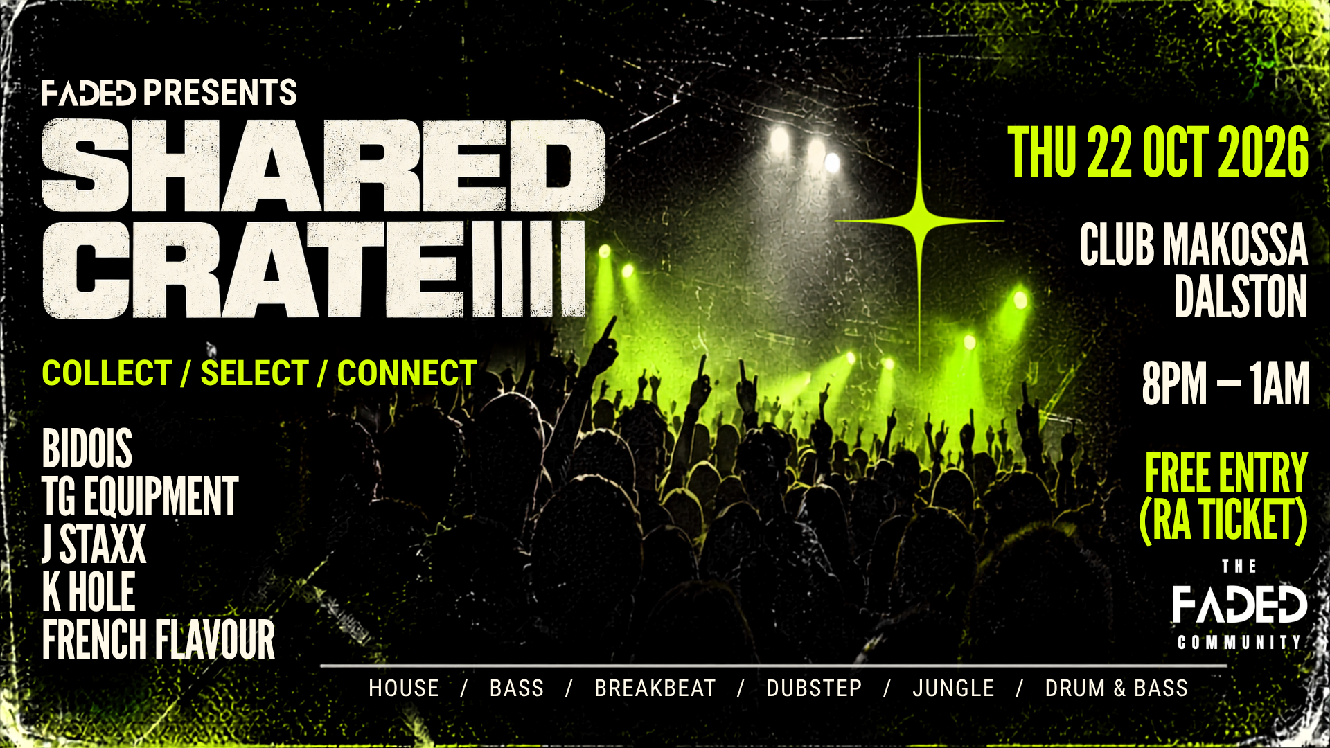 FADED PRESENTS PROJECT: Shared Crate