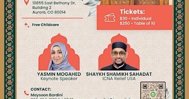 ICNA Relief Denver Annual Banquet 2026