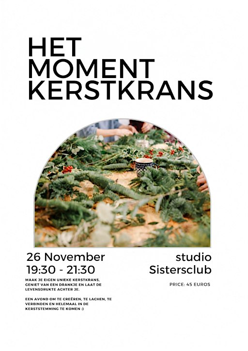 Het moment Kerstkrans