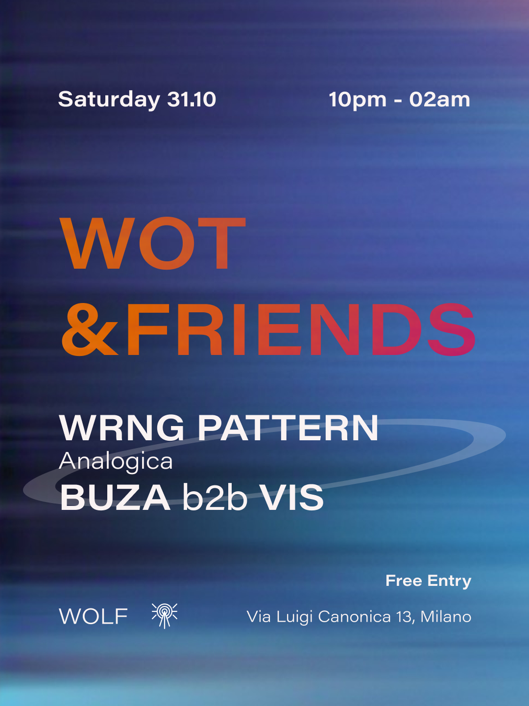 WOT & Friends pres. Wrng Pattern