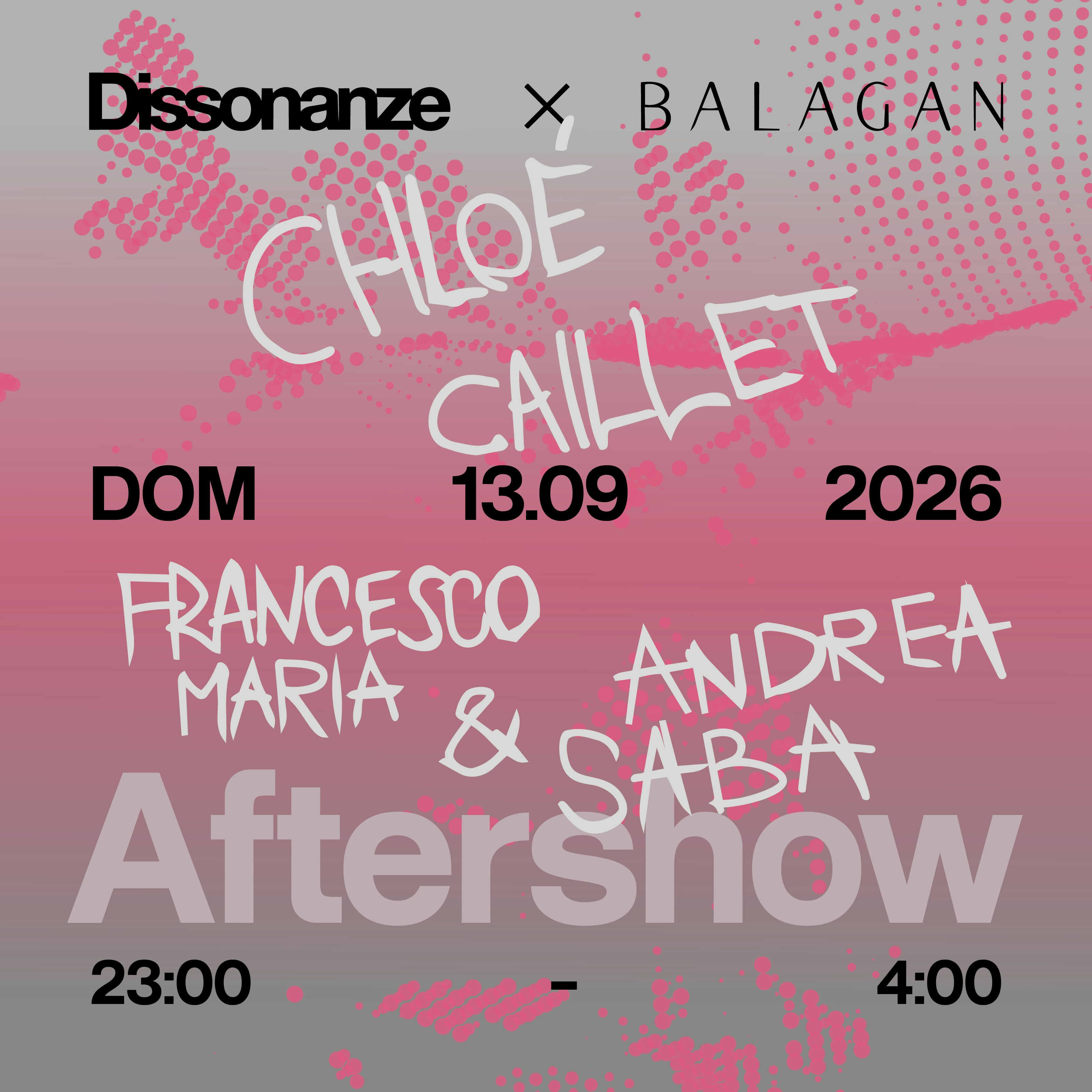 DISSONANZE AFTERSHOW - SUNDAY